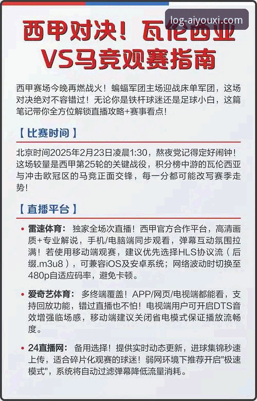 爱游戏体育赛事 资深用户分享:从瓦伦西亚保级关键战看爱游戏体育赛事中的战术博弈